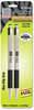 A Picture of product ZEB-27112 Zebra F-301® Retractable Ballpoint Pen,  Black Ink, Fine, 2/Pack