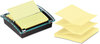 A Picture of product MMM-DS440SSVP Post-it® Pop-up Notes Super Sticky Pop-up Dispenser Value Pack,  4 x 4 Self-Stick Notes, Black