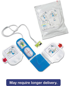 ZOLL® CPR-D-padz Electrode Defibrillator Pad,  Adult Use, 5-Year Shelf Life