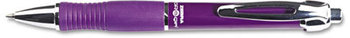 Zebra GR8 Gel Retractable Pen,  Violet Ink, Medium, Dozen