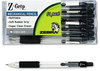 A Picture of product ZEB-52310 Zebra Z-Grip™ Mechanical Pencil,  HB, .5mm,Clear, Dozen
