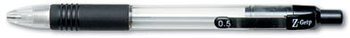 Zebra Z-Grip™ Mechanical Pencil,  HB, .5mm,Clear, Dozen