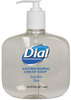 A Picture of product DIA-80784 Dial® Professional Antimicrobial Soap for Sensitive Skin,  16oz Pump Bottle, 12/Carton