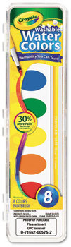 Crayola® Washable Watercolor Paint,  8 Assorted Colors