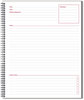 A Picture of product MEA-06066 Cambridge® Wirebound Guided Business Notebook,  QuickNotes, 8 1/2 x 11, 80 Sheets