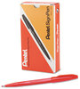 A Picture of product PEN-S520B Pentel® Sign Pen®,  .7mm, Red Barrel/Ink, Dozen