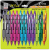 A Picture of product ZEB-12271 Zebra Z-Grip™ Retractable Ballpoint Pen,  Assorted Ink, Medium Point, 24/Pack