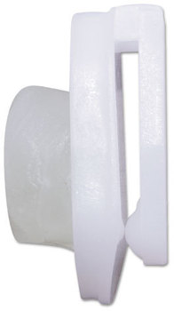Advantus® StikkiCLIPS®,  Plastic, White, 20/Pack