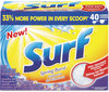 A Picture of product DVO-CB456755 Surf® Ultra Powder Detergent Packs,  2oz Packets