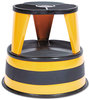 A Picture of product CRA-100130 Cramer® Kik-Step® Stool,  16 dia. x 14 1/4h, to 350lb, Orange