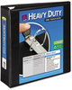 A Picture of product AVE-79693 Avery® Heavy-Duty View Binder with DuraHinge® and One Touch EZD® Rings Locking 3 3" Capacity, 11 x 8.5, Black