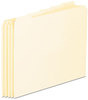 A Picture of product PFX-EN205 Pendaflex® Blank Top Tab File Guides,  Blank, 1/5 Tab, 18 Point Manila, Letter, 100/Box