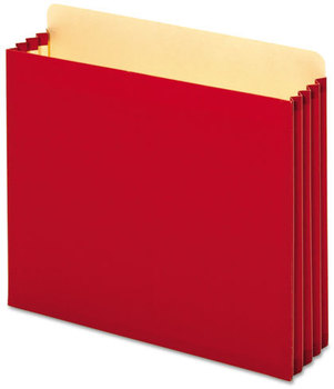 Pendaflex® File Cabinet Pockets™,  Straight Cut, Letter, Red, 10/Box