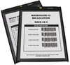 A Picture of product CLI-45912 C-Line® Stitched Shop Ticket Holders,  Stitched, One Side Clear, 75", 9 x 12, 25/BX