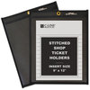 A Picture of product CLI-45912 C-Line® Stitched Shop Ticket Holders,  Stitched, One Side Clear, 75", 9 x 12, 25/BX