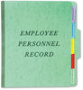 A Picture of product PFX-SER1GR Pendaflex® Personnel Folders,  1/3 Cut Top Tab, Letter, Green