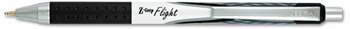 Zebra Z-Grip™ Flight Retractable Ballpoint Pen,  1.2 mm, Bold, Black, Dozen