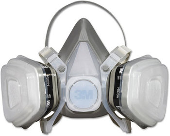 3M Half Facepiece Disposable Respirator Assembly,  Organic Vapor/P95, Medium 12/Case