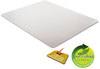 A Picture of product DEF-CM16243COM15 deflecto® UltraMat All Day Use Chair Mat for High Pile Carpeting,  45 x 53, Clear