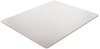 A Picture of product DEF-CM16243COM15 deflecto® UltraMat All Day Use Chair Mat for High Pile Carpeting,  45 x 53, Clear