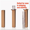 A Picture of product DEF-CM16243COM15 deflecto® UltraMat All Day Use Chair Mat for High Pile Carpeting,  45 x 53, Clear