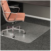 A Picture of product DEF-CM15233 deflecto® RollaMat® Frequent Use Chairmat for Medium Pile Carpeting,  45 x 53 w/Lip, Clear