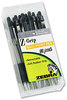 A Picture of product ZEB-22210 Zebra Z-Grip™ Retractable Ballpoint Pen,  Black Ink, Medium, Dozen