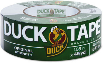 Duck® Duct Tape,  1.88" x 45yds, 3" Core, Gray