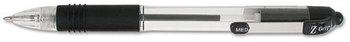 Zebra Z-Grip™ Retractable Ballpoint Pen,  Assorted Ink, Medium, 48/Pack