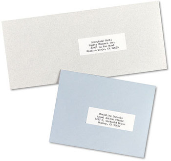 Avery® Copier Mailing Labels Copiers, 1 x 2.81, White, 33/Sheet, 250 Sheets/Box