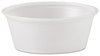 A Picture of product 964-105 SOLO® Cup Company Polystyrene Portion Cups, 1 1/2 oz, Translucent, 2500/Carton