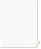 A Picture of product AVE-01425 Avery® Preprinted Style Legal Dividers Exhibit Side Tab Index 26-Tab, Y, 11 x 8.5, White, 25/Pack, (1425)