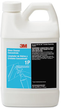 3M Glass Cleaner Concentrate 1P,  Apple, 1.9L Bottle