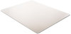 A Picture of product DEF-CM17443F deflecto® ExecuMat® Intensive All Day Use Chair Mat for Plush, High Pile Carpeting,  46 x 60, Clear