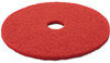 A Picture of product MMM-08395 3M™ Red Buffer Floor Pads 5100 Low-Speed 20" Diameter, 5/Carton