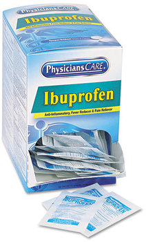 PhysiciansCare® Ibuprofen Tablets,  Two-Pack, 125 Packs/Box
