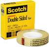 A Picture of product MMM-66512900 Scotch® Double-Sided Tape 1" Core, 0.5" x 75 ft, Clear