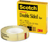 A Picture of product MMM-66512900 Scotch® Double-Sided Tape 1" Core, 0.5" x 75 ft, Clear