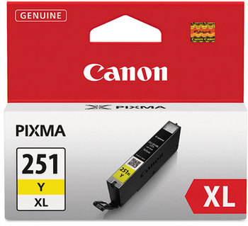 Canon® 6448B001-6516B001 Ink,  Yellow