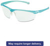 A Picture of product MMM-117350000020 3M Refine™ Protective Eyewear,  Wraparound, Clear AntiFog Lens, Teal Frame