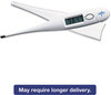 A Picture of product MII-MDS9950 Medline Premier Oral Digital Thermometer,  White/Blue