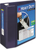 A Picture of product AVE-79806 Avery® Heavy-Duty View Binder with DuraHinge® and One Touch EZD® Rings Locking 3 5" Capacity, 11 x 8.5, Navy Blue