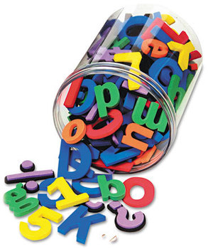 Chenille Kraft® WonderFoam® Magnetic Alphabet Letters,  Assorted Colors. 105/Pack