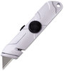 A Picture of product COS-091479 COSCO Heavy Duty Self-Retracting Utility Knife,  Silver Metal Handle