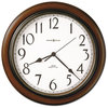 A Picture of product MIL-625417 Howard Miller® Talon Auto Daylight-Savings™ Wall Clock,  15 1/4", Cherry