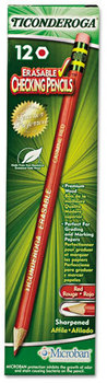 Ticonderoga® Erasable Colored Pencils™,  2.6 mm, CME Lead/Barrel, Dozen