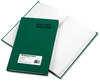 A Picture of product RED-56521 National® Emerald Series Account Book,  Green Cover, 200 Pages, 9 5/8 x 6 1/4