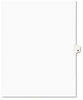 A Picture of product AVE-11923 Avery® Preprinted Style Legal Dividers Exhibit Side Tab Index 10-Tab, 13, 11 x 8.5, White, 25/Pack