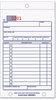 A Picture of product RED-5L240 Rediform® Sales Book,  3-5/8 x 6 3/8, Carbonless Duplicate, 50 Sets/Book