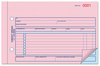 A Picture of product RED-7L787 Rediform® Credit Memo Book,  5 1/2 x 7 7/8, Carbonless Triplicate, 50 Sets/Book